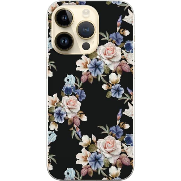 Kompatibel Mobilcover til Apple iPhone 14 Pro Blomstret