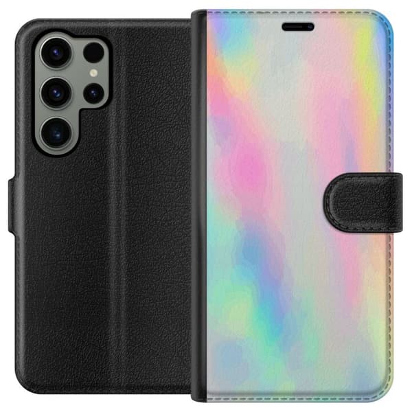 Kompatibel Tegnebogsetui til Samsung Galaxy S23 Ultra Mønster