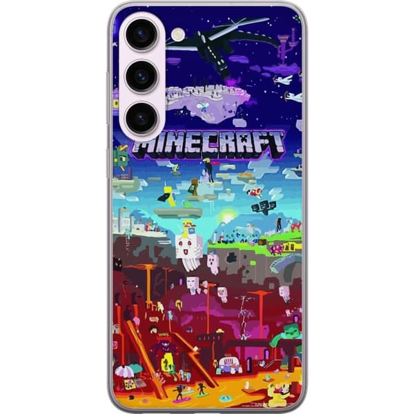 Kompatibelt Mobildeksel til Samsung Galaxy S23+ Minecraft