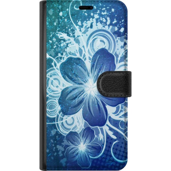 Kompatibel Tegnebogsetui til Samsung Galaxy A54 Blomster