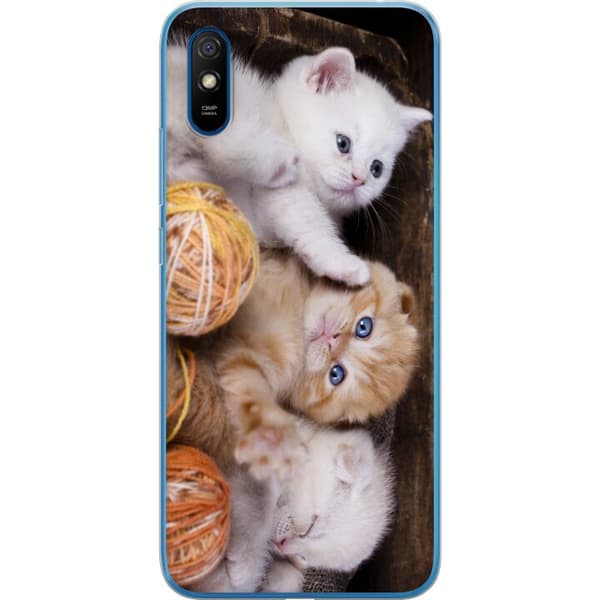 Kompatibelt Mobilskal till Xiaomi Redmi 9A Katter