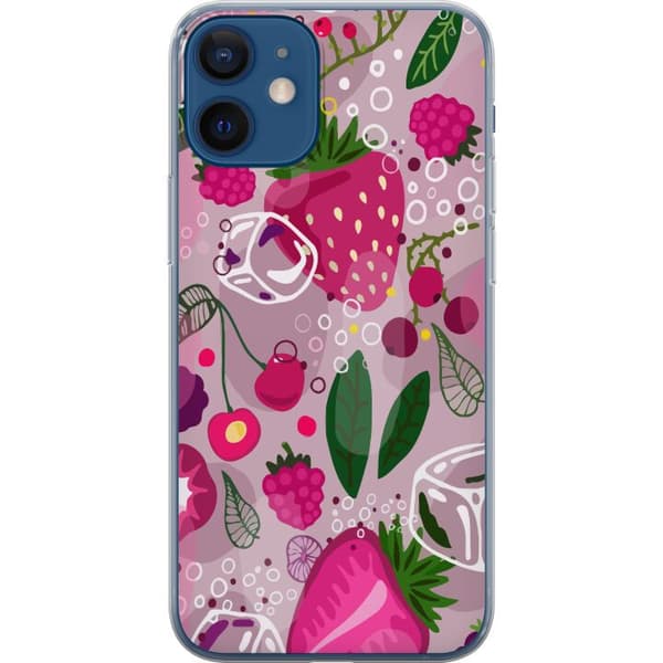 Yhteensopiva Puhelinkuori Apple iPhone 12 mini Hedelmä