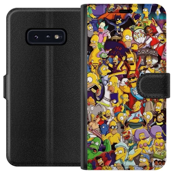 Kompatibelt Lommeboketui til Samsung Galaxy S10e Simpsons