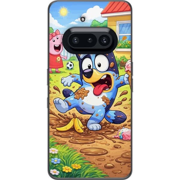 Kompatibelt Mobildeksel til Nothing Phone (3a) Blåy