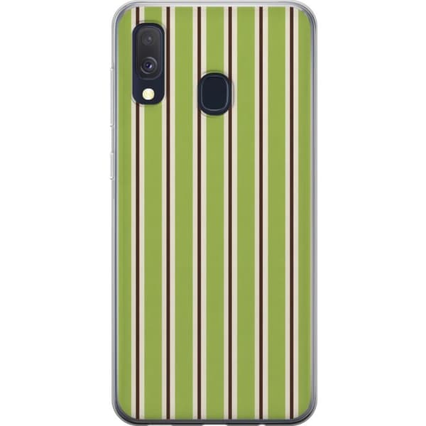 Kompatibelt Mobilskal till Samsung Galaxy A40 Matcha Lines