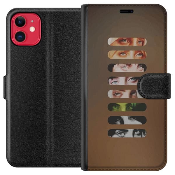 Kompatibelt Plånboksfodral till Apple iPhone 11 Billie Eilish