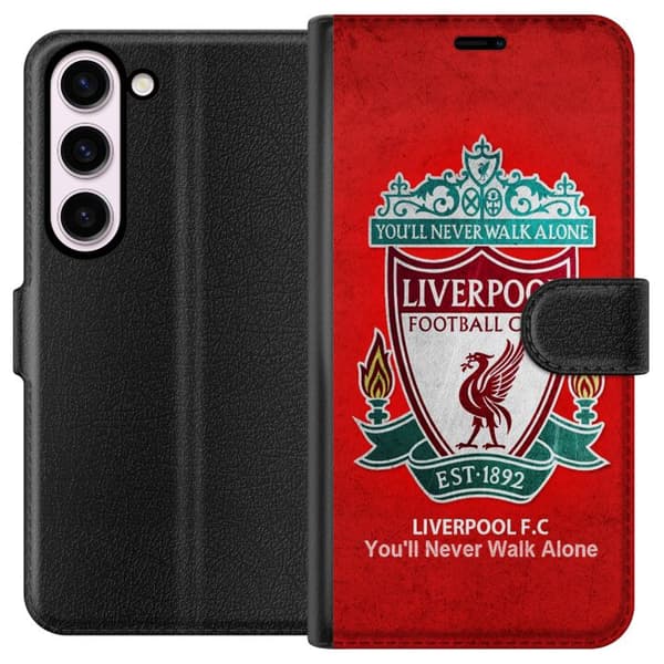 Kompatibel Tegnebogsetui til Samsung Galaxy S23 Liverpool