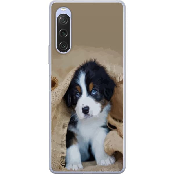 Kompatibelt Mobildeksel til Sony Xperia 10 V Hundebaby