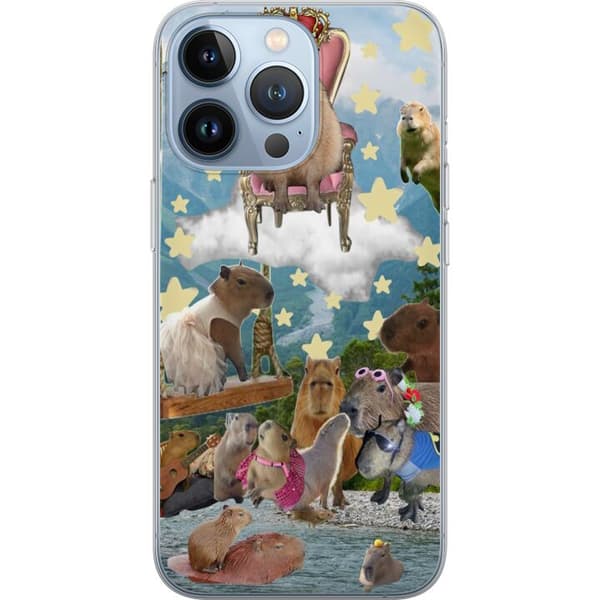 Kompatibelt Mobildeksel til Apple iPhone 13 Pro Capybara