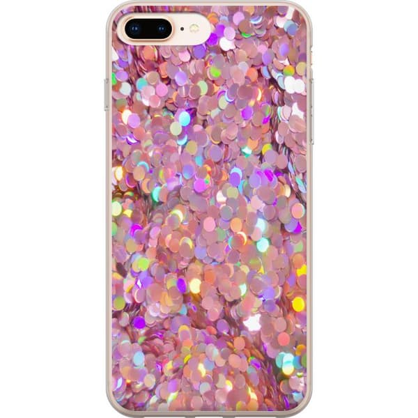 Kompatibel Mobilcover til Apple iPhone 8 Plus Glitter