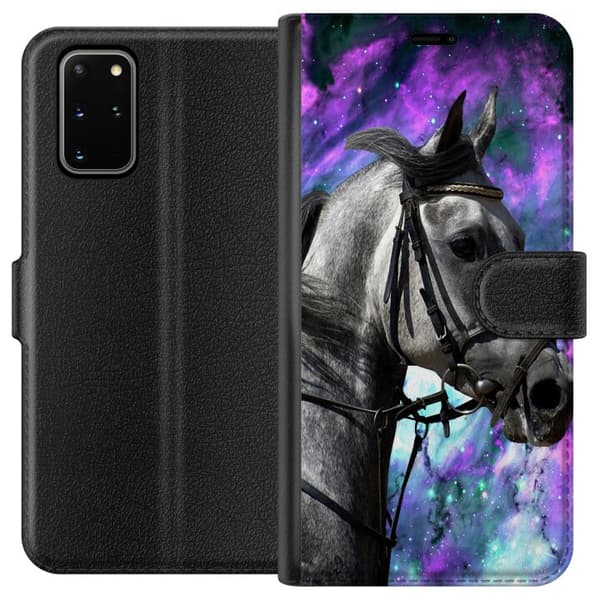 Kompatibelt Plånboksfodral till Samsung Galaxy S20+ Häst