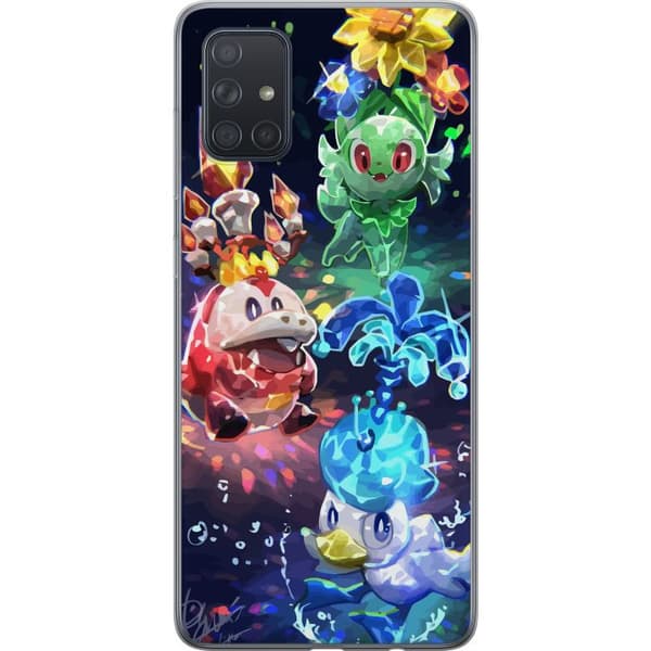 Kompatibelt Mobildeksel til Samsung Galaxy A71 Pokémon