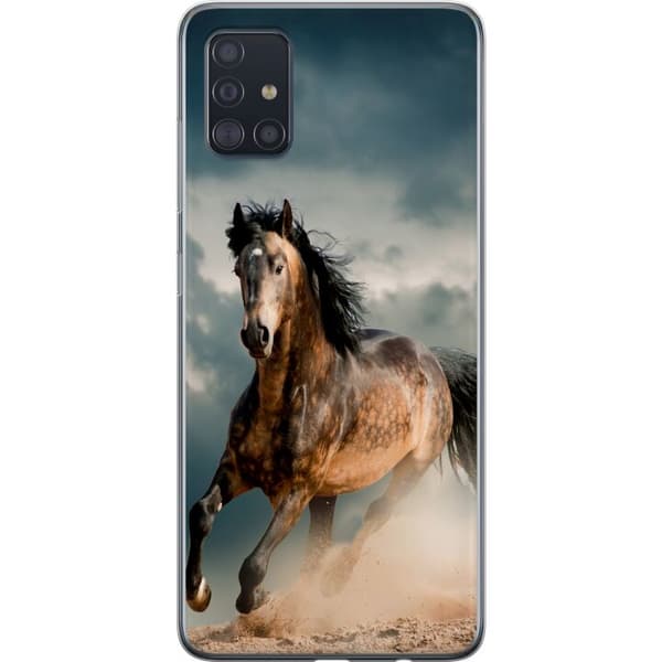 Kompatibelt Mobildeksel til Samsung Galaxy A51 Hest