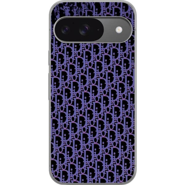 Kompatibelt Mobildeksel til Google Pixel 9 Pro Moderneluksuriøst monogram i stilrent design