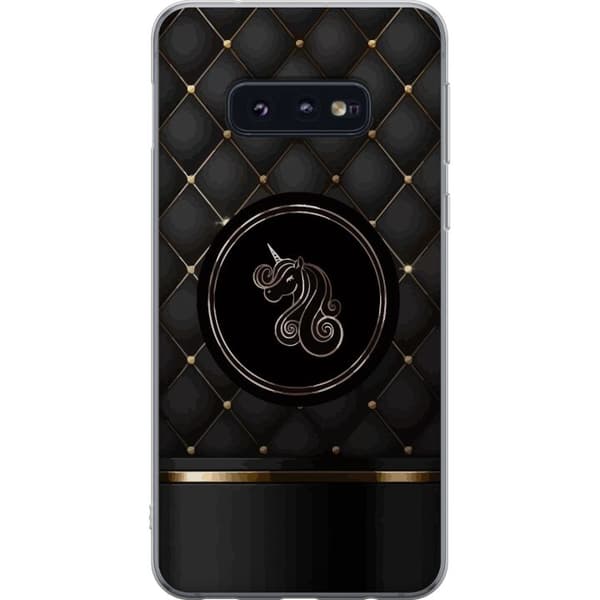 Kompatibelt Mobildeksel til Samsung Galaxy S10e Luksus Unikorn