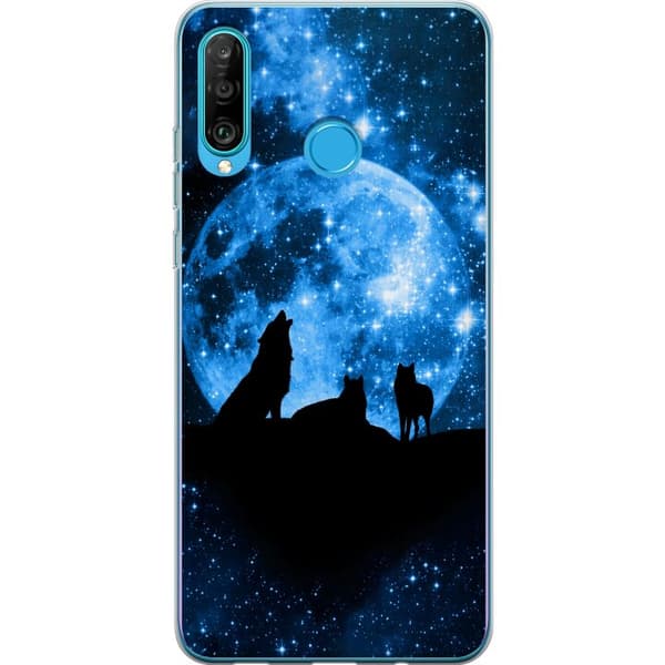 Kompatibelt Mobilskal till Huawei P30 lite Varg