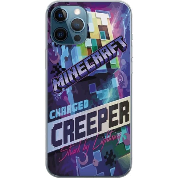 Kompatibelt Mobildeksel til Apple iPhone 12 Pro Minecraft