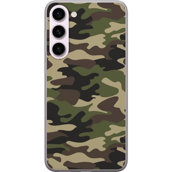 Kompatibelt Mobilskal till Samsung Galaxy S23+ Militär