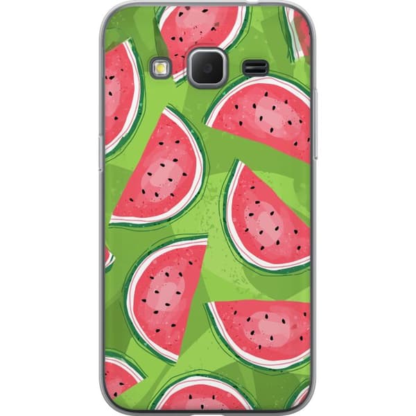 Kompatibelt Mobilskal till Samsung Galaxy Core Prime Vattenmelon