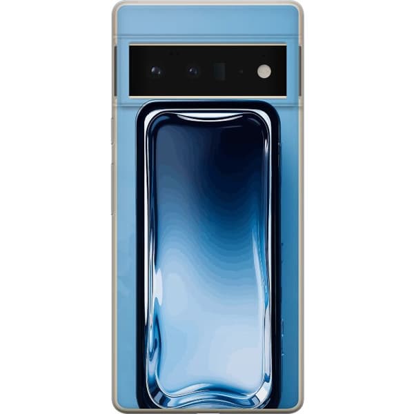 Kompatibel Mobilcover til Google Pixel 6 Pro Blå glaseffekt