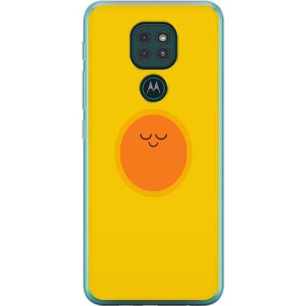 Kompatibelt Mobildeksel til Motorola Moto G9 Play Sovande solfigur