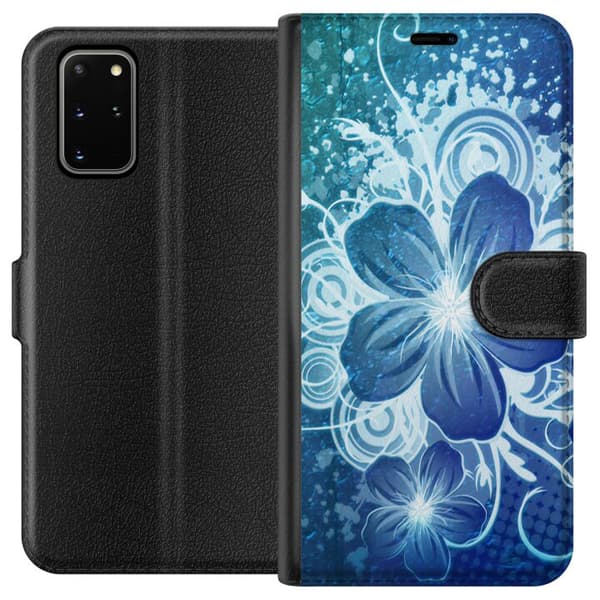 Kompatibelt Plånboksfodral till Samsung Galaxy S20+ Blommor