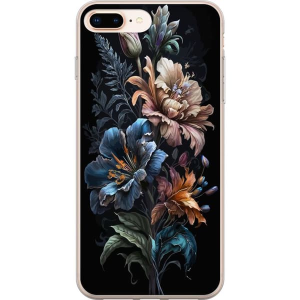 Kompatibelt Mobildeksel til Apple iPhone 8 Plus Blomster
