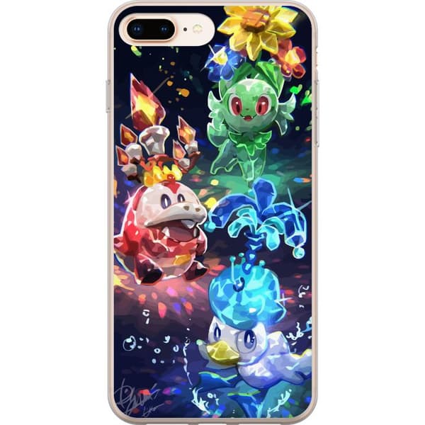 Kompatibelt Mobildeksel til Apple iPhone 8 Plus Pokémon