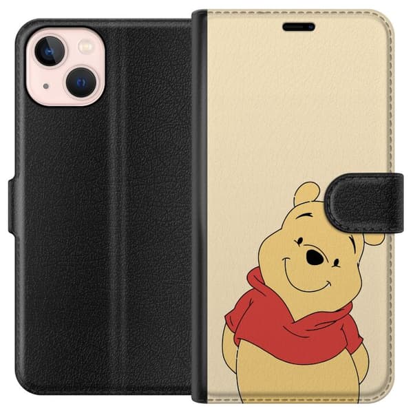 Kompatibelt Plånboksfodral till Apple iPhone 13 mini Nalle Puh