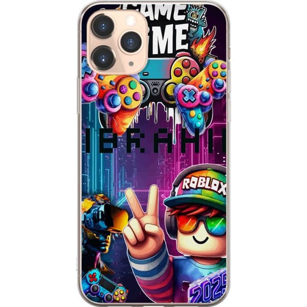 Kompatibelt Mobildeksel til Apple iPhone 11 Pro Neon Gamer-kunst
