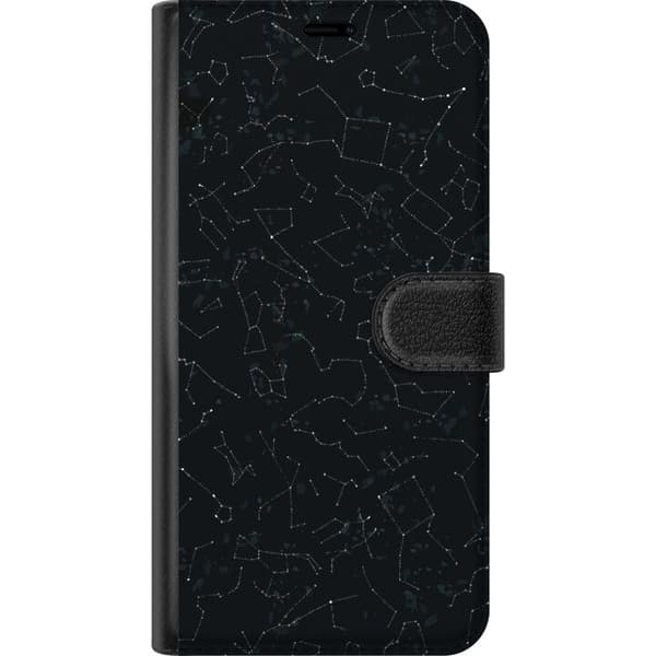 Kompatibel Tegnebogsetui til Apple iPhone 17 Stjerneklar himmel