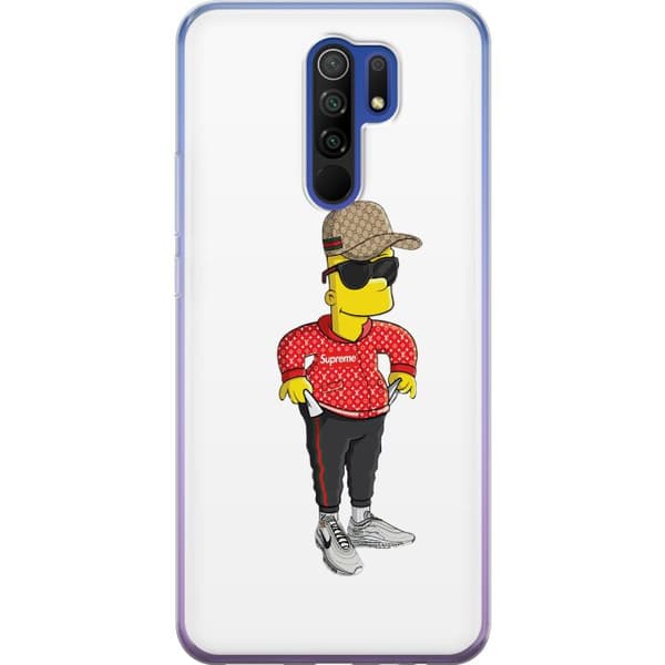 Kompatibelt Mobilskal till Xiaomi Redmi 9 Bart Simpsons SUP