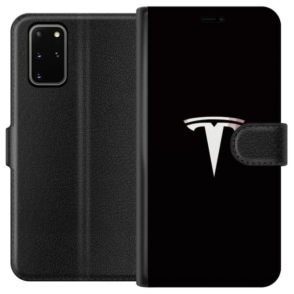Kompatibelt Plånboksfodral till Samsung Galaxy S20+ Tesla