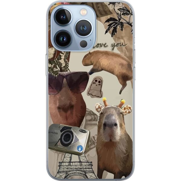 Yhteensopiva Puhelinkuori Apple iPhone 13 Pro Capybara