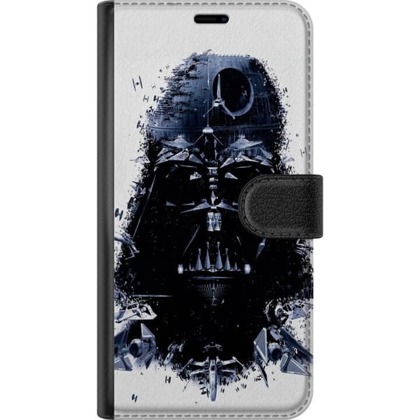 Kompatibelt Plånboksfodral till Apple iPhone XR Darth Vader