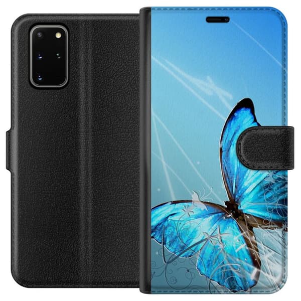 Kompatibelt Plånboksfodral till Samsung Galaxy S20+ Fjäril
