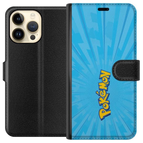 Kompatibelt Lommeboketui til Apple iPhone 15 Pro Max Ikonisk design