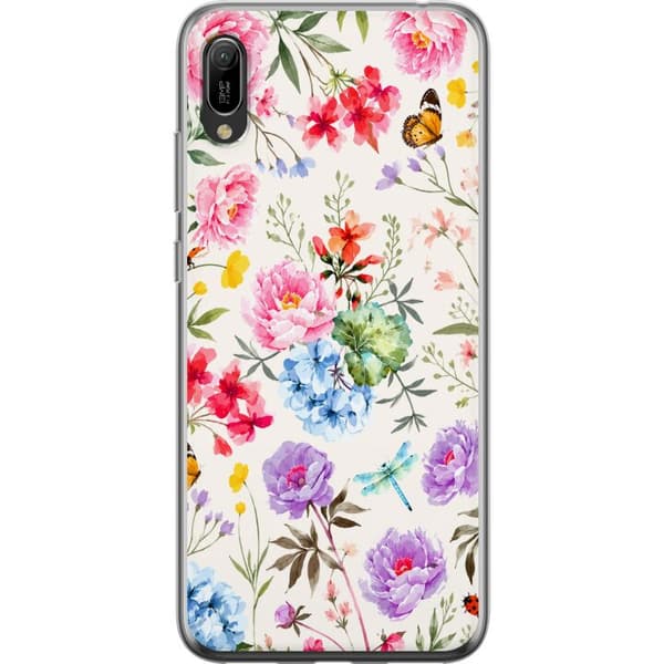 Kompatibelt Mobildeksel til Huawei Y6 Pro (2019) Blomsterselskapet
