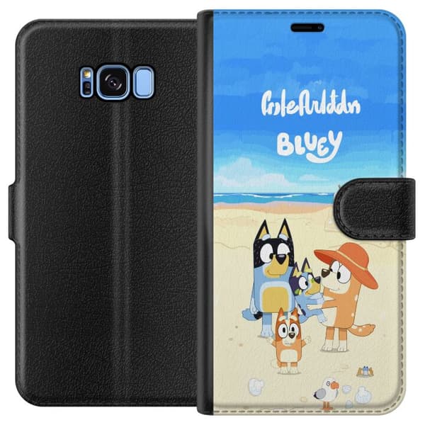 Kompatibelt Lommeboketui til Samsung Galaxy S8 Bluey