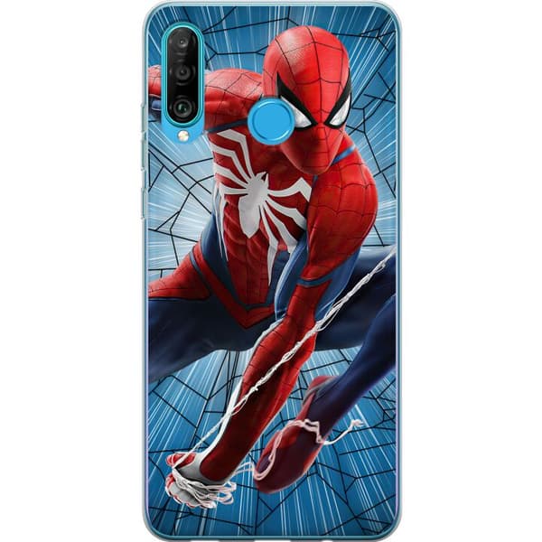 Kompatibelt Mobilskal till Huawei P30 lite Spiderman