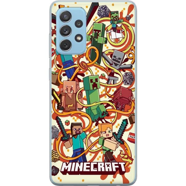 Kompatibelt Mobildeksel til Samsung Galaxy A52 5G Minecraft