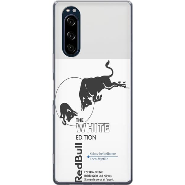 Kompatibelt Mobildeksel til Sony Xperia 5 Moderne Red Bull White Edition design