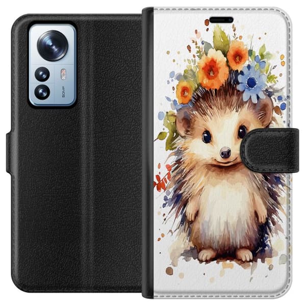 Kompatibel Tegnebogsetui til Xiaomi 12 Pro Pindsvin