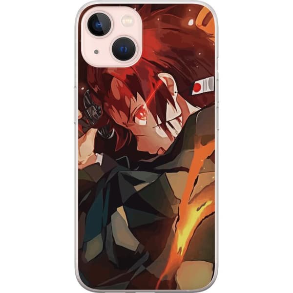 Kompatibelt Mobildeksel til Apple iPhone 13 Demon Slayer