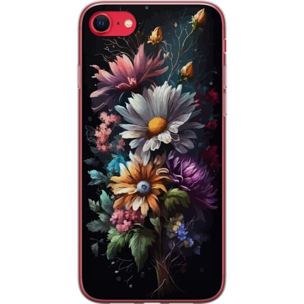 Kompatibelt Mobildeksel til Apple iPhone SE (2022) Blomster