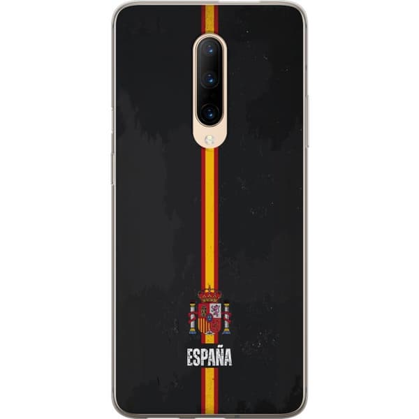 Kompatibelt Mobildeksel til OnePlus 7 Pro Stilig design med Spanias flagg