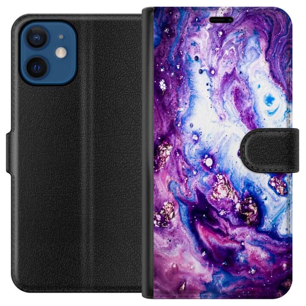 Yhteensopiva Lompakkokotelo Apple iPhone 12 mini Lila