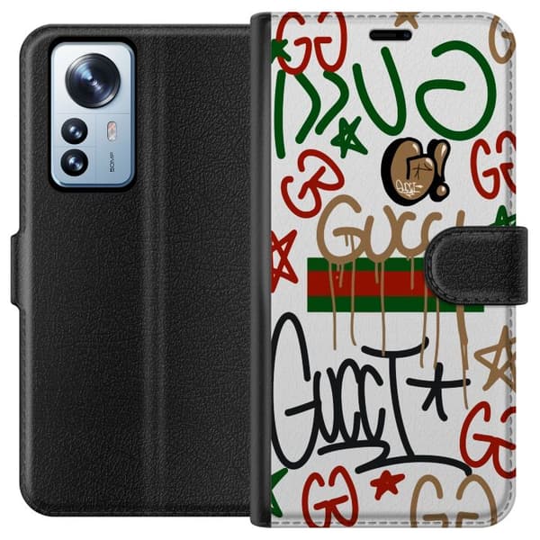 Kompatibelt Plånboksfodral till Xiaomi 12 Pro Guggi Graffiti