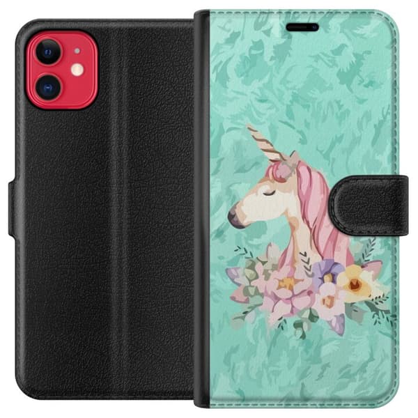 Kompatibelt Plånboksfodral till Apple iPhone 11 Unicorn