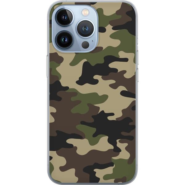 Kompatibelt Mobilskal till Apple iPhone 13 Pro Militär